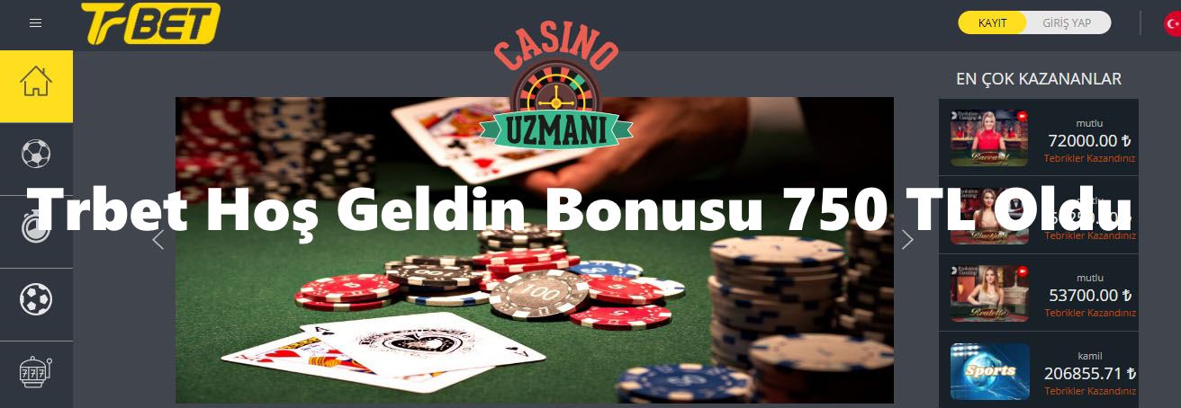 Trbet hoşgeldin bonusu