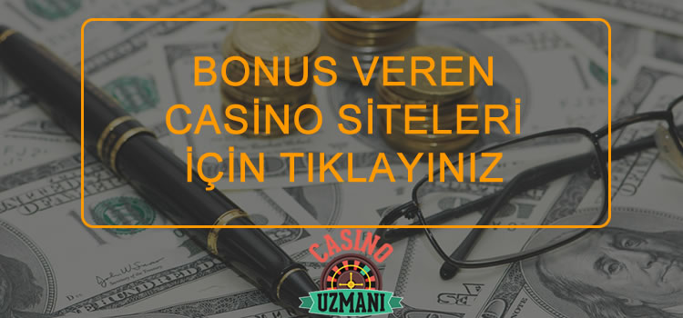 Casino bonusu veren siteler