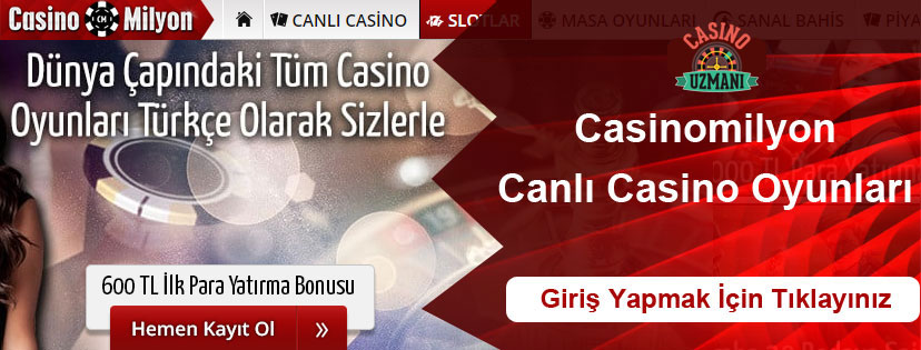 Casinomilyon Canlı Casino