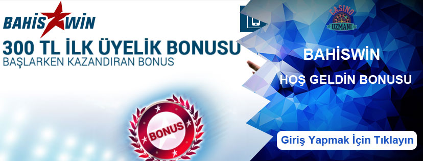 Bahiswin Spor Bahisi Hoşgeldin Bonusu 300 TL