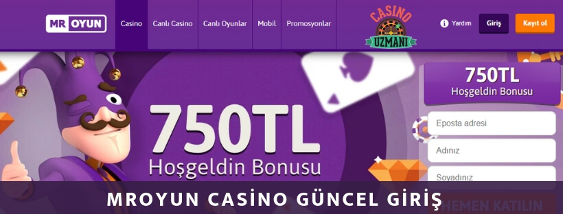 MrOyun casino güncel giriş