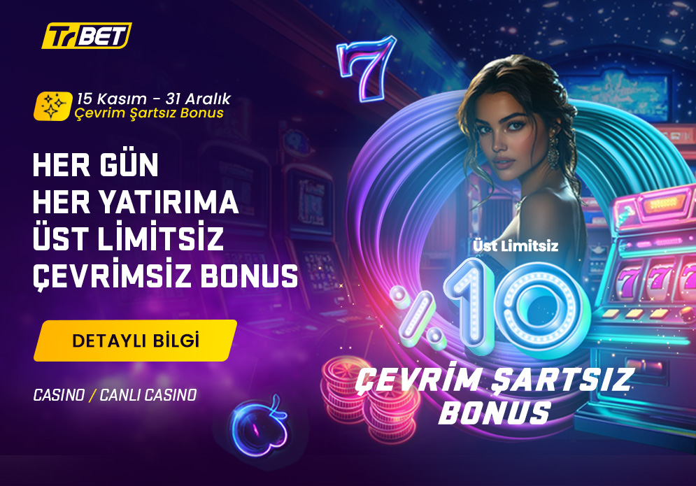 TrBet Casino Bonusları Çevrimsiz